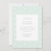 Waterverf olifant meisje verjaardagsfeest (Achterkant)