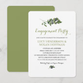 Waterverf Olijfgaard | Verlovingsgroep Kaart (Voorkant / Achterkant)