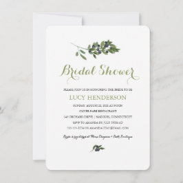 Waterverf Olijfgaard | VRIJGEZELLENFEEST Kaart