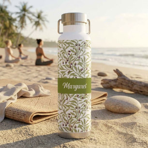 Waterverf Olijftak Botanische Saliegroen Waterfles