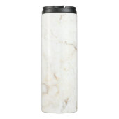 Waterverf olijftak verlaat marmermanaam thermosbeker (Achterkant)
