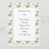 Waterverf Olijven en Kaart in het menu Foliage (Voorkant)