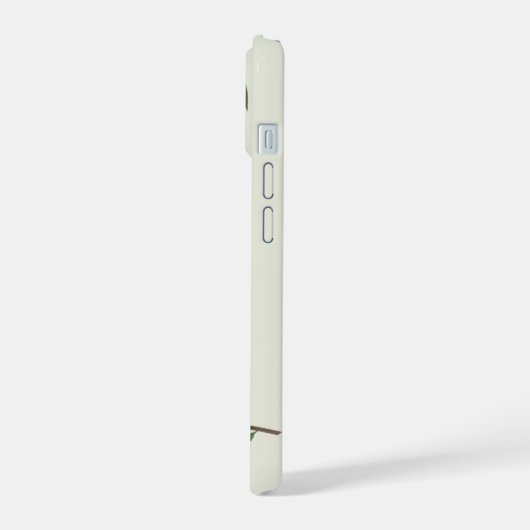 Waterverf Olive Branch iPhone 15 Case (Linkerkant)