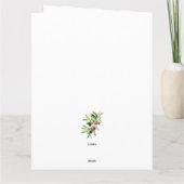 Waterverf Olive Branch Kaart (Achterkant)