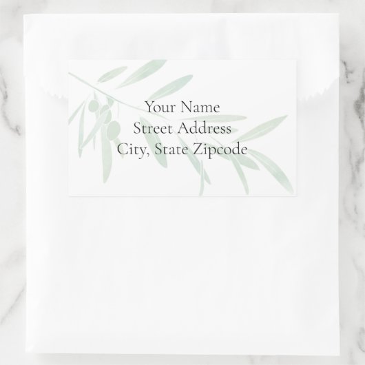Waterverf Olive Branch labels (Tas)