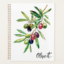 Waterverf Olive Branch Planner