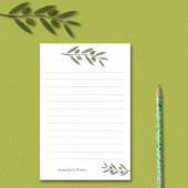 Waterverf Olive Branch Post-it® Notes