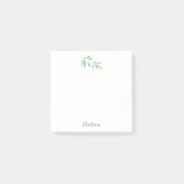 Waterverf Olive Branch Post-it® Notes