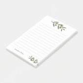 Waterverf Olive Branch Post-it® Notes (Schuin)