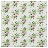 Waterverf Olive Branch Stof (Swatch)