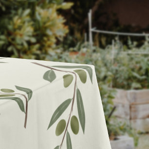 Waterverf Olive Branch Tafelkleed