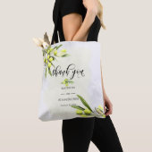 Waterverf Olive Branches Weddenschappen Bedankt Tote Bag (Dichtbij)