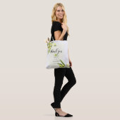 Waterverf Olive Branches Weddenschappen Bedankt Tote Bag (Op model)
