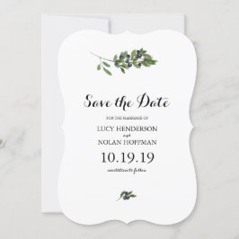Waterverf Olive Orchard | Datum opslaan Save The Date