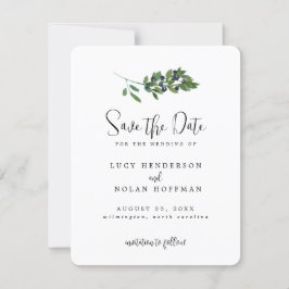 Waterverf Olive Orchard Save the Date