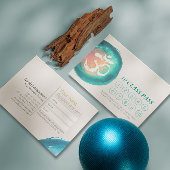 Waterverf om Sign YOGA 10-klassetoewijzing Afsprakenkaartje