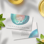 Waterverf Om Symbol YOGA Instructor Loyalty Punch