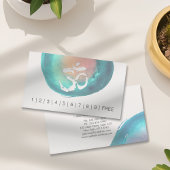 Waterverf Om Symbol YOGA Instructor Loyalty Punch