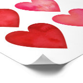 Waterverf Ombre draagt bij aan het afdrukken van p Poster (Hoek)