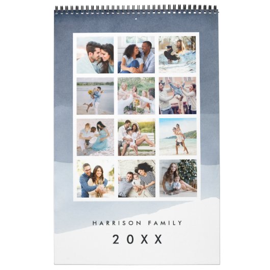 Waterverf Ombre | Foto Kalender (Hoes)