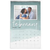 Waterverf Ombre | Foto Kalender (Feb 2027)