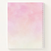 Waterverf Ombre Grateful Heart Gratitude Journal Notitieboek (Achterkant)