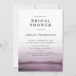 Waterverf ombre Paarse moderne studeerpartij in Kaart