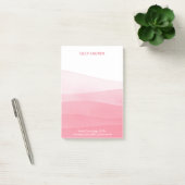Waterverf Ombre Pink Yoga Studio Yogi Post-it® Notes (Kantoor)