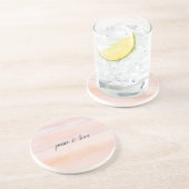 Waterverf Ombre Zandsteen Onderzetter (Zijkant)