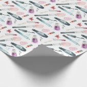 Waterverf omhoog cadeaupapier (Hoek)