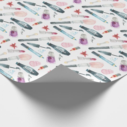 Waterverf omhoog cadeaupapier (Hoek)