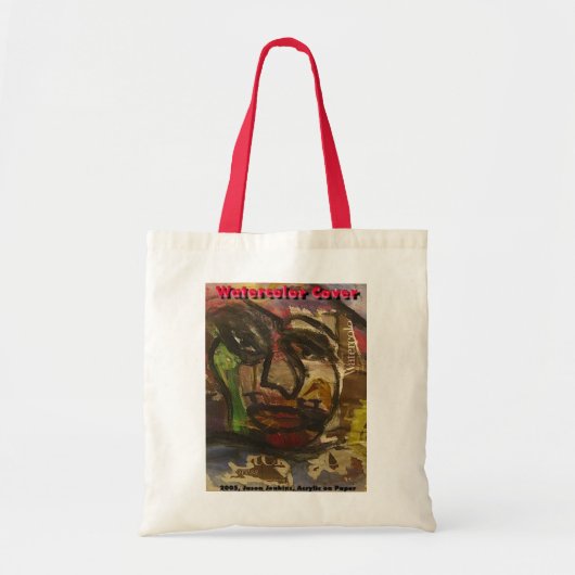 WATERVERF OMSLAG TOTE BAG (Voorkant)
