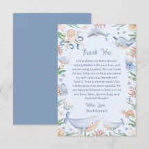 Waterverf Onder De Zee Baby Shower