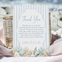 Waterverf Onder De Zee Blauwe Baby Shower