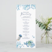 Waterverf onder de Zee bruiloft (Staand voorkant)