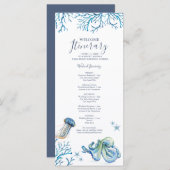 Waterverf onder de Zee bruiloft (Voorkant / Achterkant)