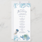 Waterverf onder de Zee bruiloft (Voorkant)