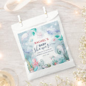 Waterverf onder het Baby shower Zee Bedankzakje (Geknipt)