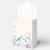 Waterverf Onder het Zee Baby shower Bedankdoosjes (Geopend)