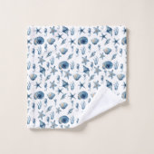 Waterverf onder het Zee Bad Handdoek (Wasdoekje)