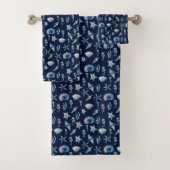 Waterverf onder het Zee Bad Handdoek (Insitu)