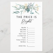 Waterverf Onder het Zee De prijs is het juiste spe Flyer (Voorkant)