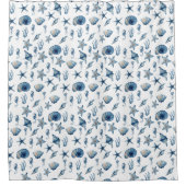 Waterverf onder het Zee Douchegordijn (Voorkant)