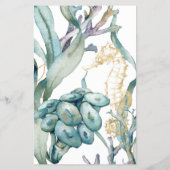 Waterverf Onder het Zee Kwallen Raad Wie Spel Flyer (Achterkant)