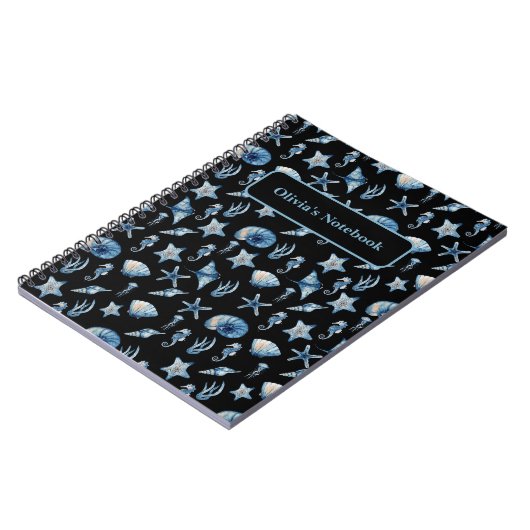 Waterverf onder het Zee Notitieboek (Linkerzijde)