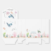 Waterverf onder het Zee Ocean Animals Baby shower Bedankdoosjes (Ongevouwen)