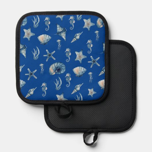 Waterverf onder het Zee Pannenlap (Voorkant / Achterkant)