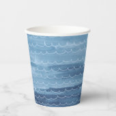 Waterverf Onder het Zee Paper Cups Papieren Bekers (Voorkant)