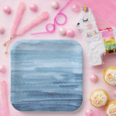 Waterverf Onder het Zee Papieren Borden Bordje (Feest)