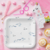 Waterverf Onder het Zee Papieren Borden Bordje (Feest)